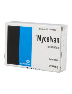 Mycelvan 250 mg Con Caja Con 10 Tabletas