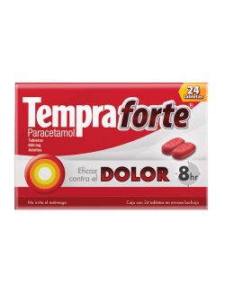 Tempra Forte 650 mg 24 Tabletas