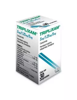 Triplixam® 5mg/1.25mg/5mg (Perindopril+Indapamida+Amlodipino) - 30 comprimidos - Servier