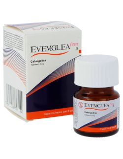 Evemglea® Fem (Cabergolina) 0.5 mg - 8 Tabletas - Exeltis