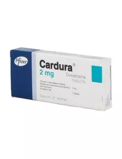 Cardura® 2 mg - Caja con 20 Tabletas | Doxazosina | Pfizer