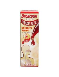 Broncolin Propóleo Caja Con Frasco Gotero Con 30 mL