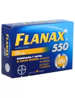 Flanax 550 mg Caja Con 6 Tabletas
