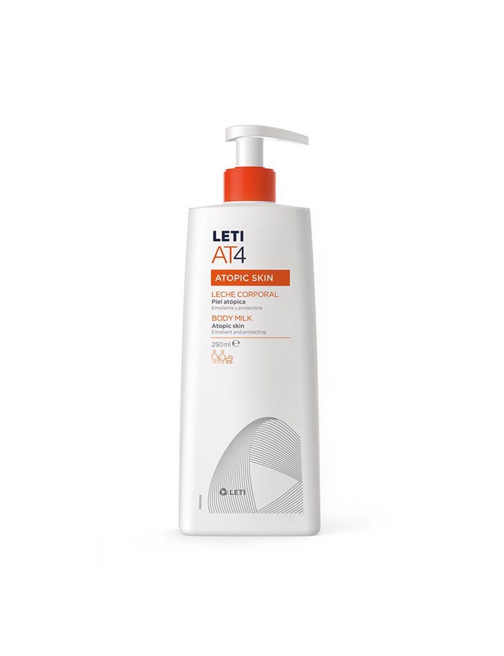 Leti AT4 250 mL Leche Corporal Para Piel Atópica