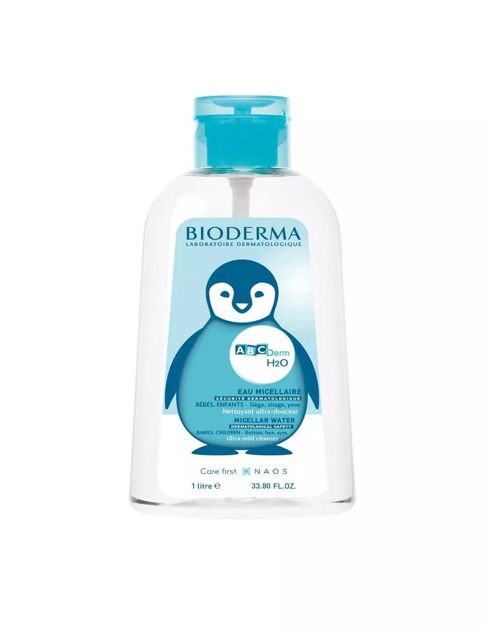 ABCDerm H2O 1 Litro Agua Micelar Para Bebés