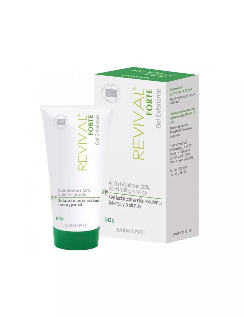 Revival Forte 20% Gel Exfoliante Tubo Con 50 g