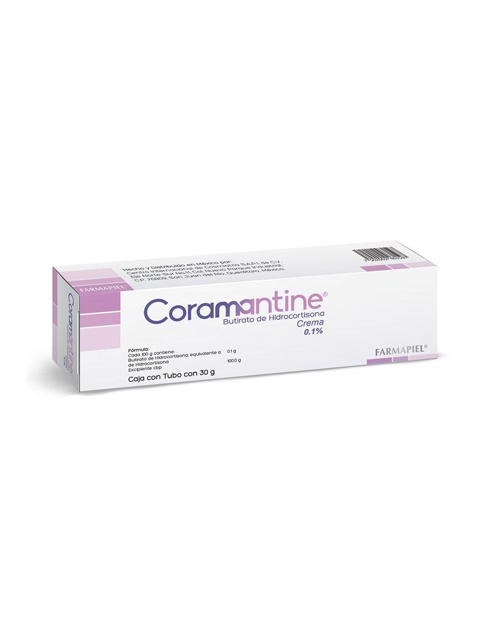 Coramantine Crema 0.1% Tubo Con 30 g