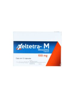 Xeltetra-M 100 mg Caja Con 12 Cápsulas-RX2