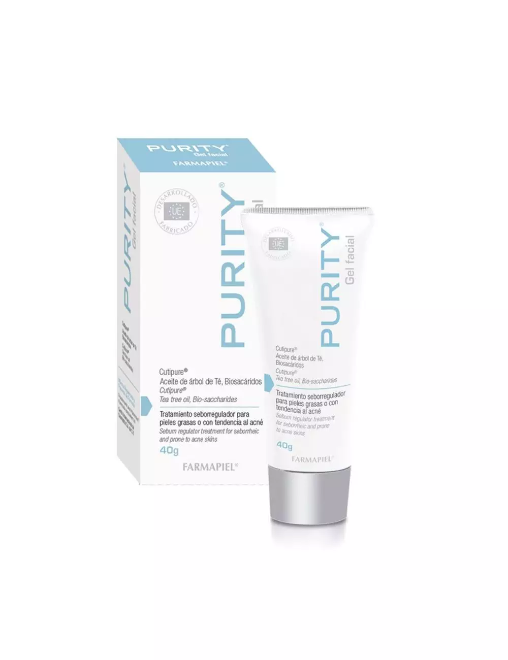 Purity Gel Facial Seborreguladro Con 40 g