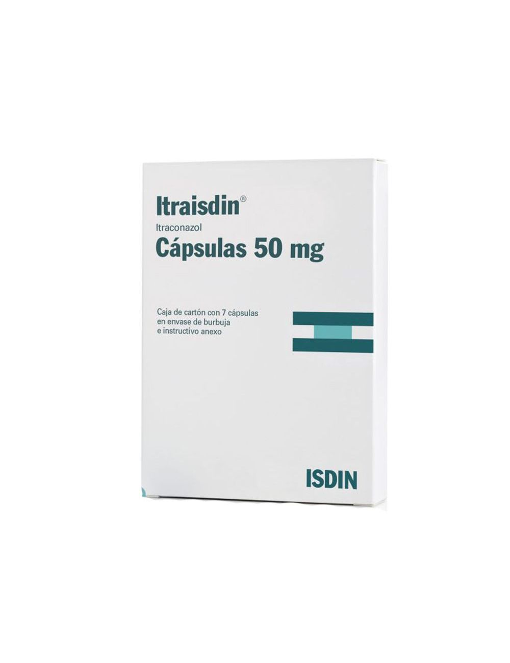 Itraisdin 50 mg Caja Con 7 Cápsulas