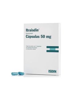 Itraisdin 50 mg Caja Con 7 Cápsulas