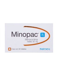 Minopac 50 mg Caja Con 30 Tabletas