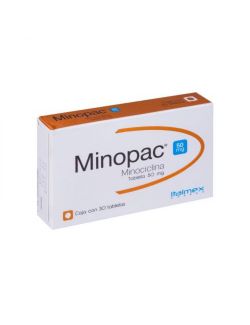 Minopac 50 mg Caja Con 30 Tabletas