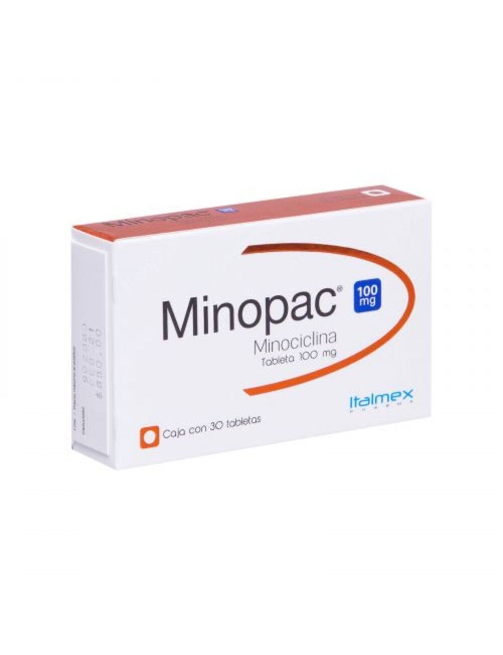 Minopac 100 Mg 30 Tabletas Precio Italmex Pharma Productos | Disponible en Farmalisto MX | Farmalisto México