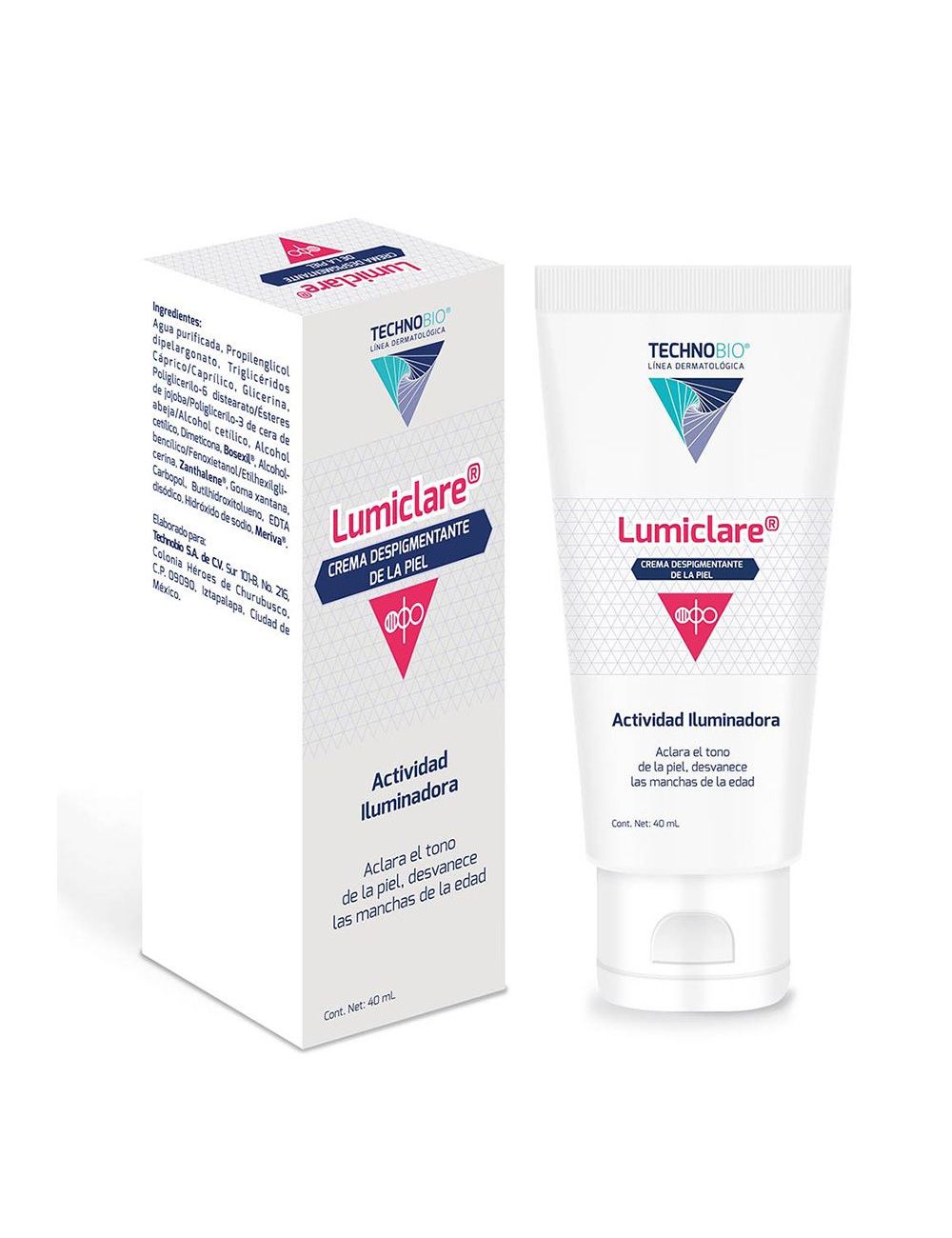 Lumiclare Crema Despigmentante De La Piel Con 40 mL