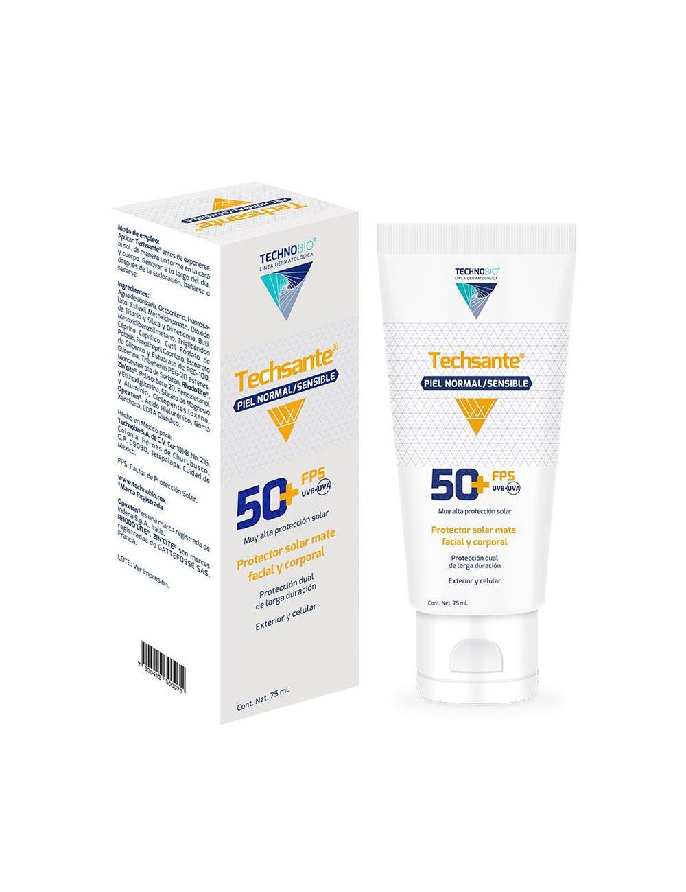 Techsante Protector Solar Mate FPS50+ Con 75 mL