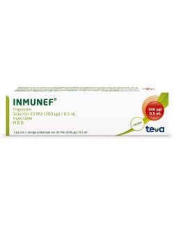 Inmunef 30 MUI Solución Inyectable Con Jeringa Prellenada - RX3