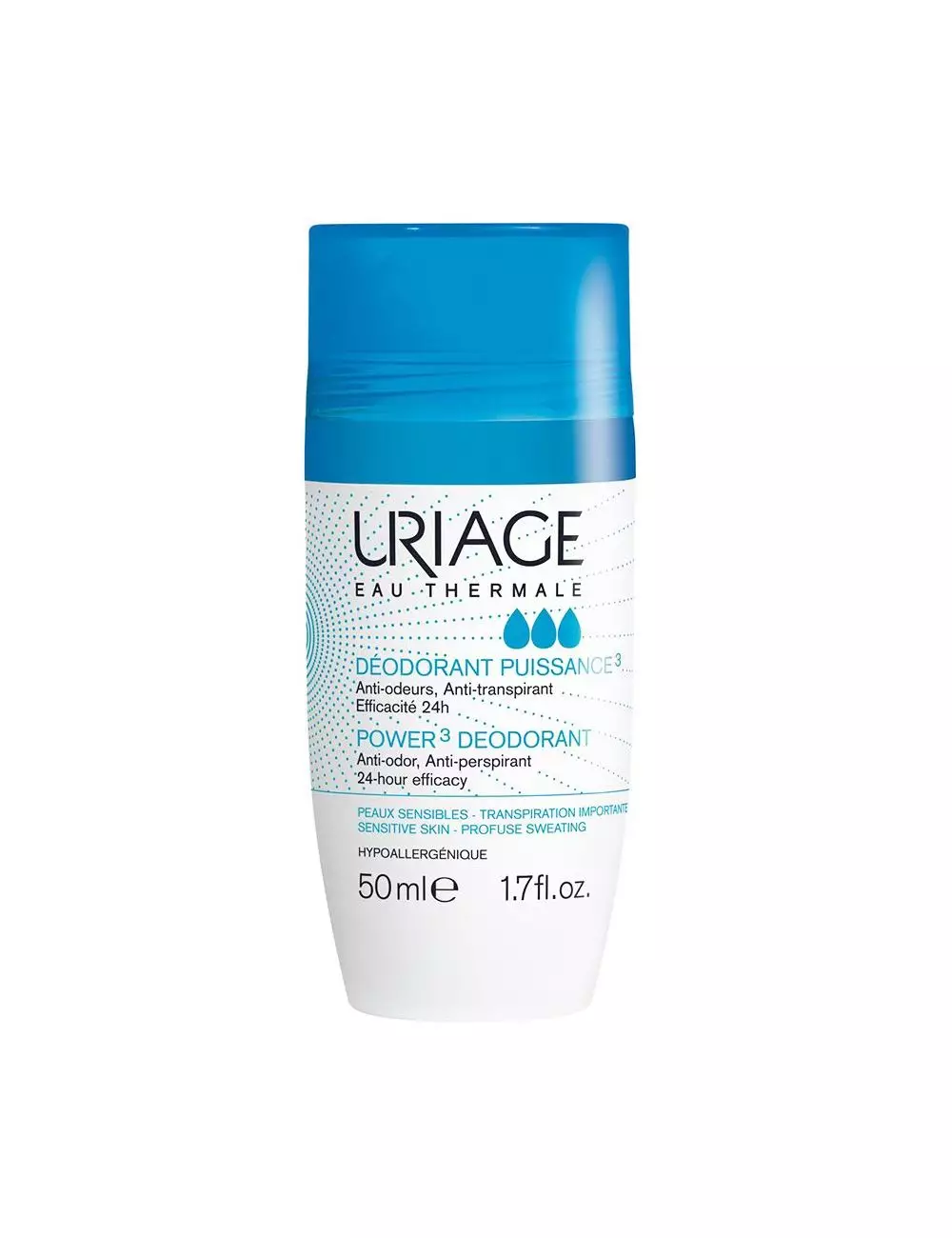 Uriage Desodorante Potente Hipoalergénico Con 50 mL