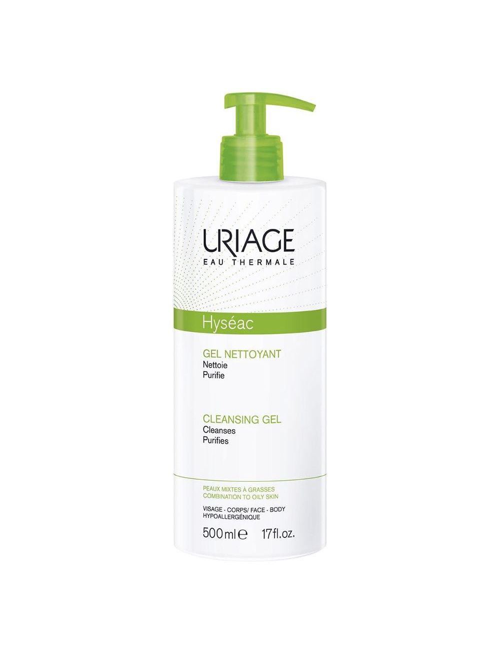 Hyséac Gel Limpiador Con 500 mL