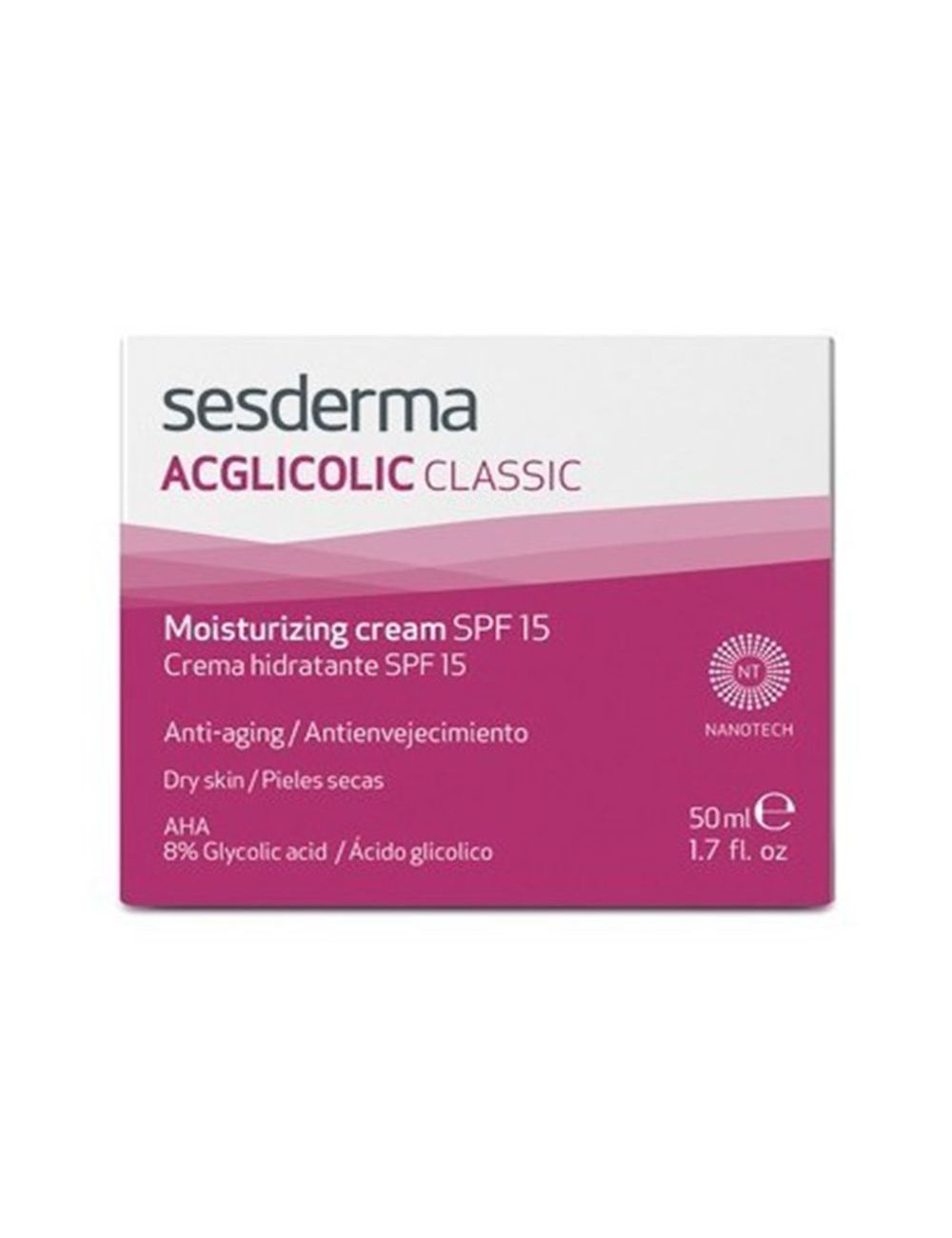 ACGLICOLIC CLASSIC - Crema Hidratante Antiedad SPF15 50ml - Sesderma