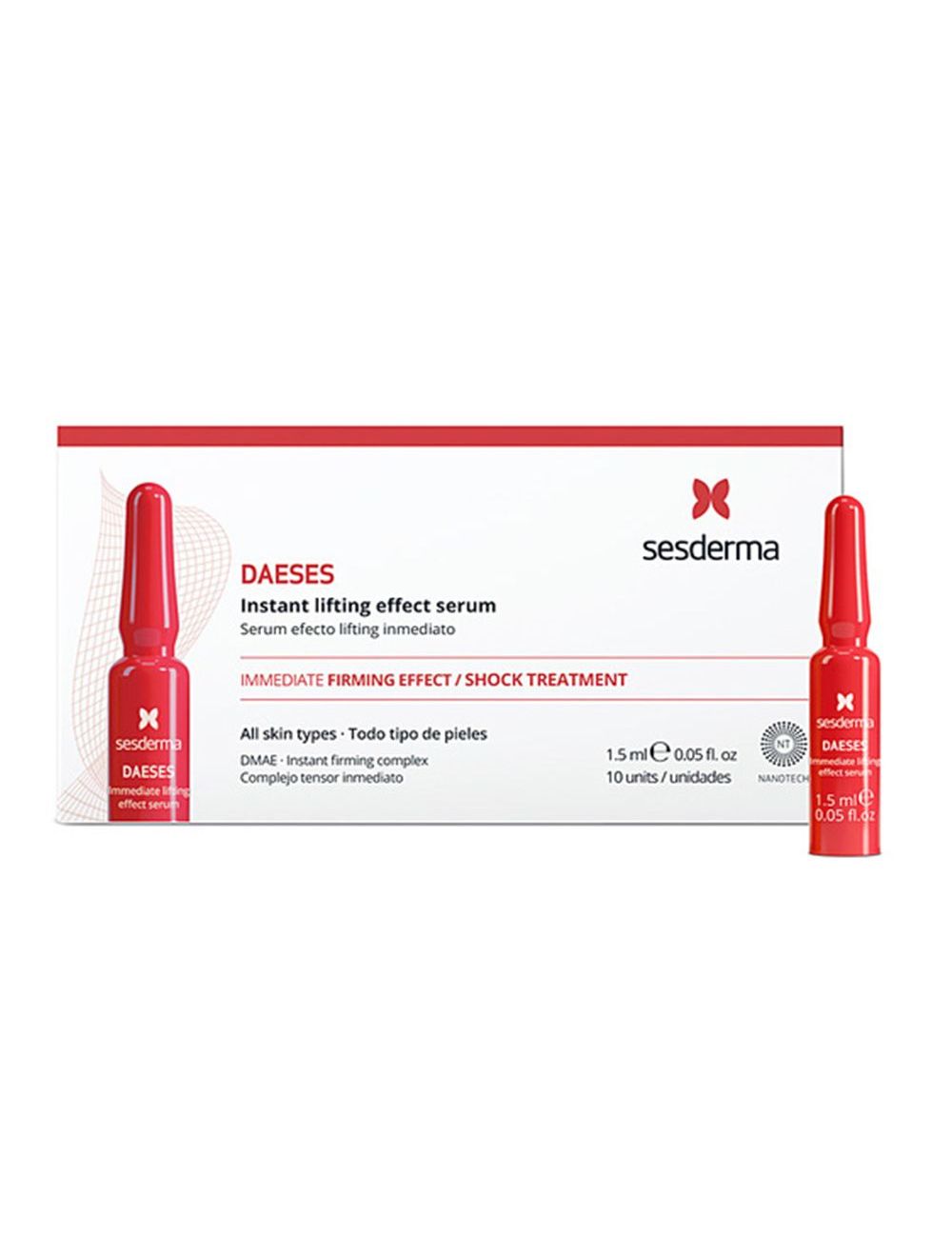 Daeses Serum Efect Lifting Inmediato 1.5Ml 10 Unidades