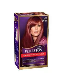 Tinte Koleston Rojo Cereza 6646 Caja Con Tinte