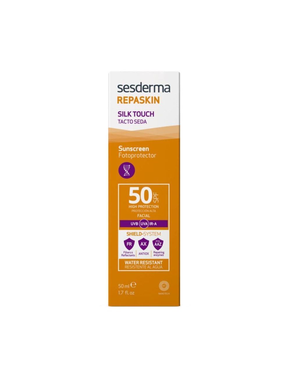 Repaskin Tacto Seda Spf 50+ 50 Ml