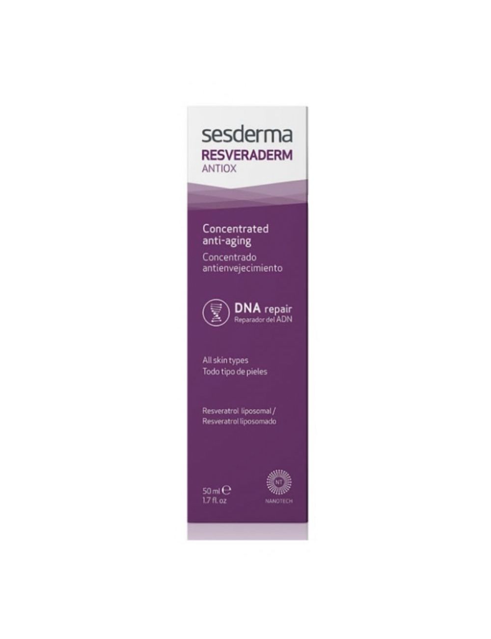 Resveraderm Antiox - Concentrado Antienvejecimiento 50ml - Sesderma