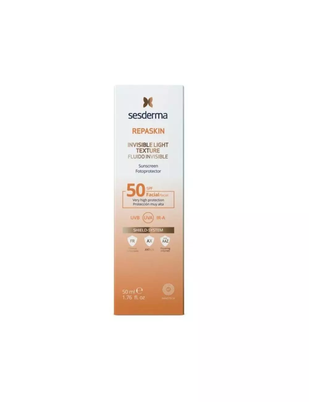 Repaskin Fluido Invisible Spf 50 50Mg