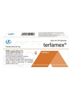 Terfamex 30 mg Caja Con 30 Cápsulas - RX1