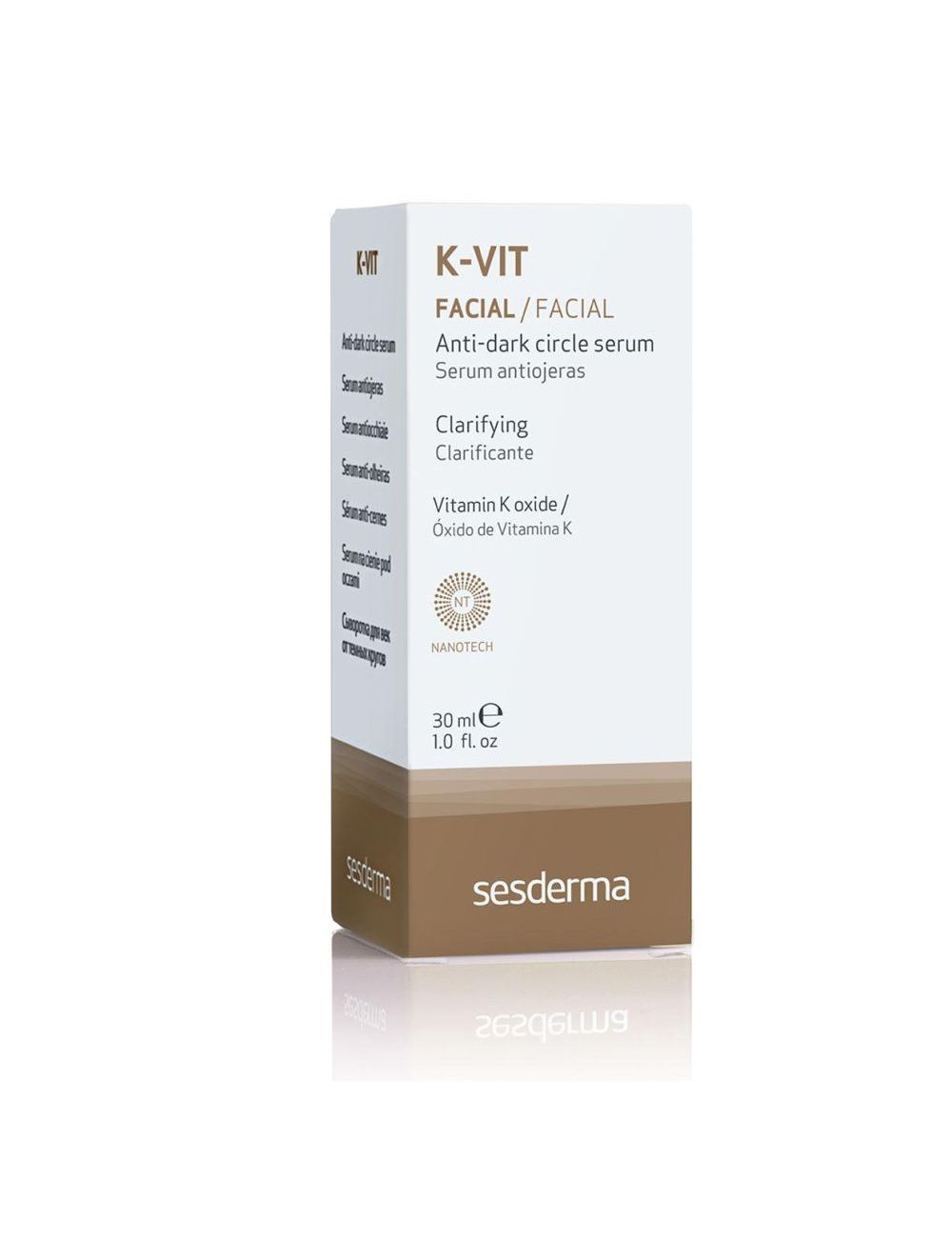 K-VIT FACIAL 30 mL - Óxido de Vitamina K | Laboratorio Sesderma | Tratamiento Cutáneo