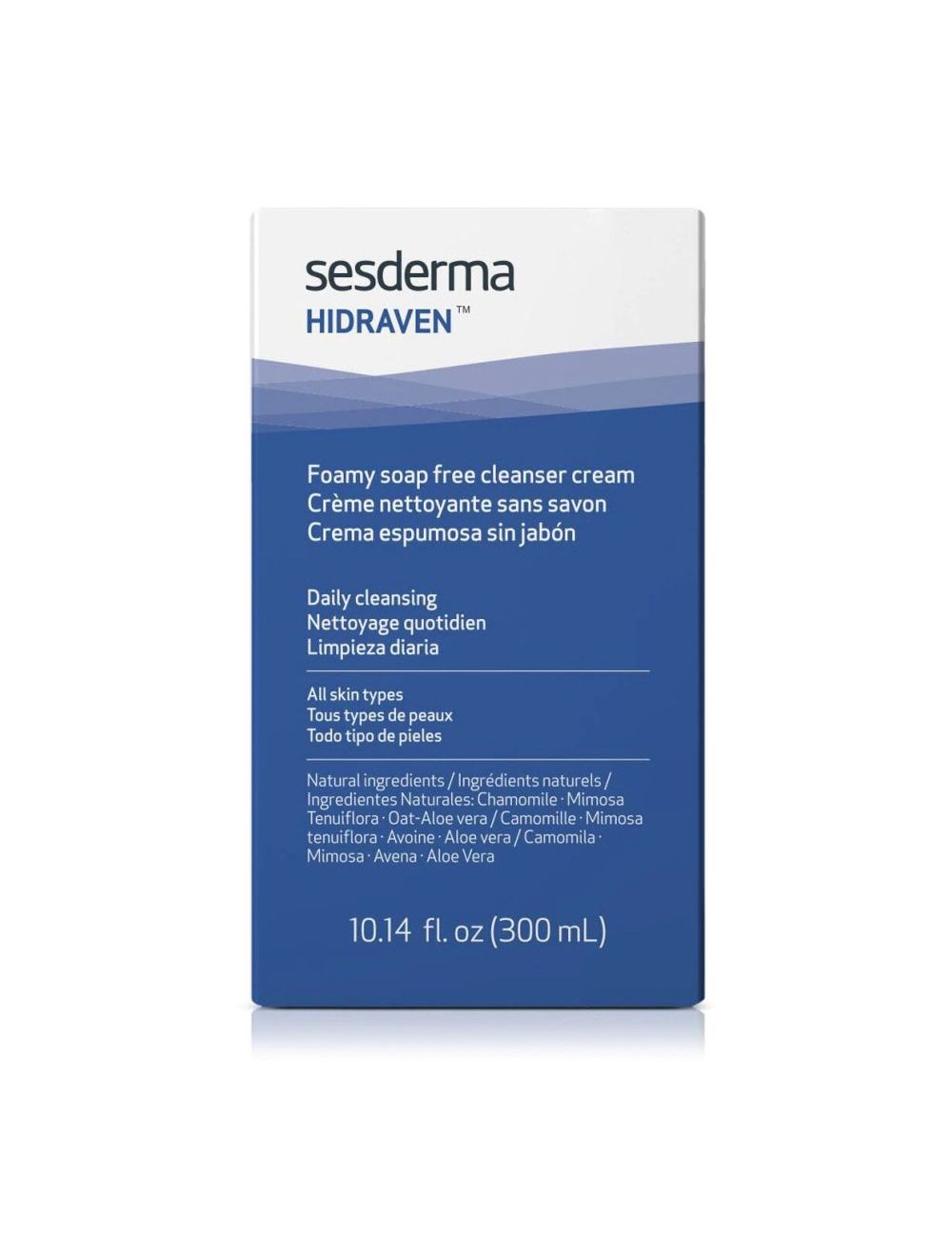 Hidraven Crema Espumosa Sin Jabon 300 Ml