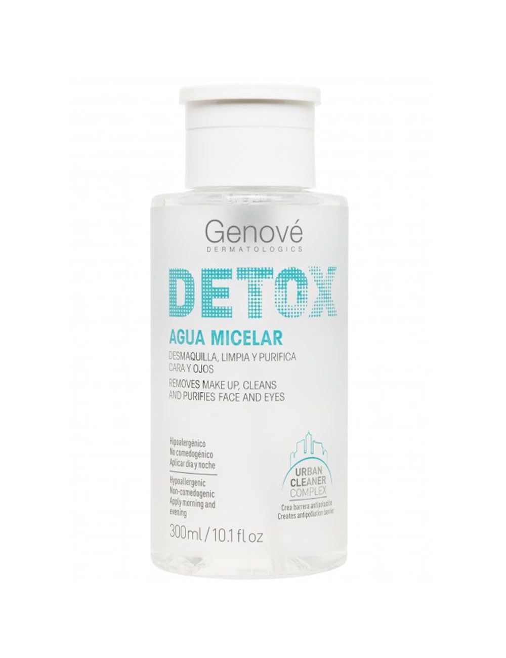 Genové Detox Agua Micelar Bomba Inversa 300 mL