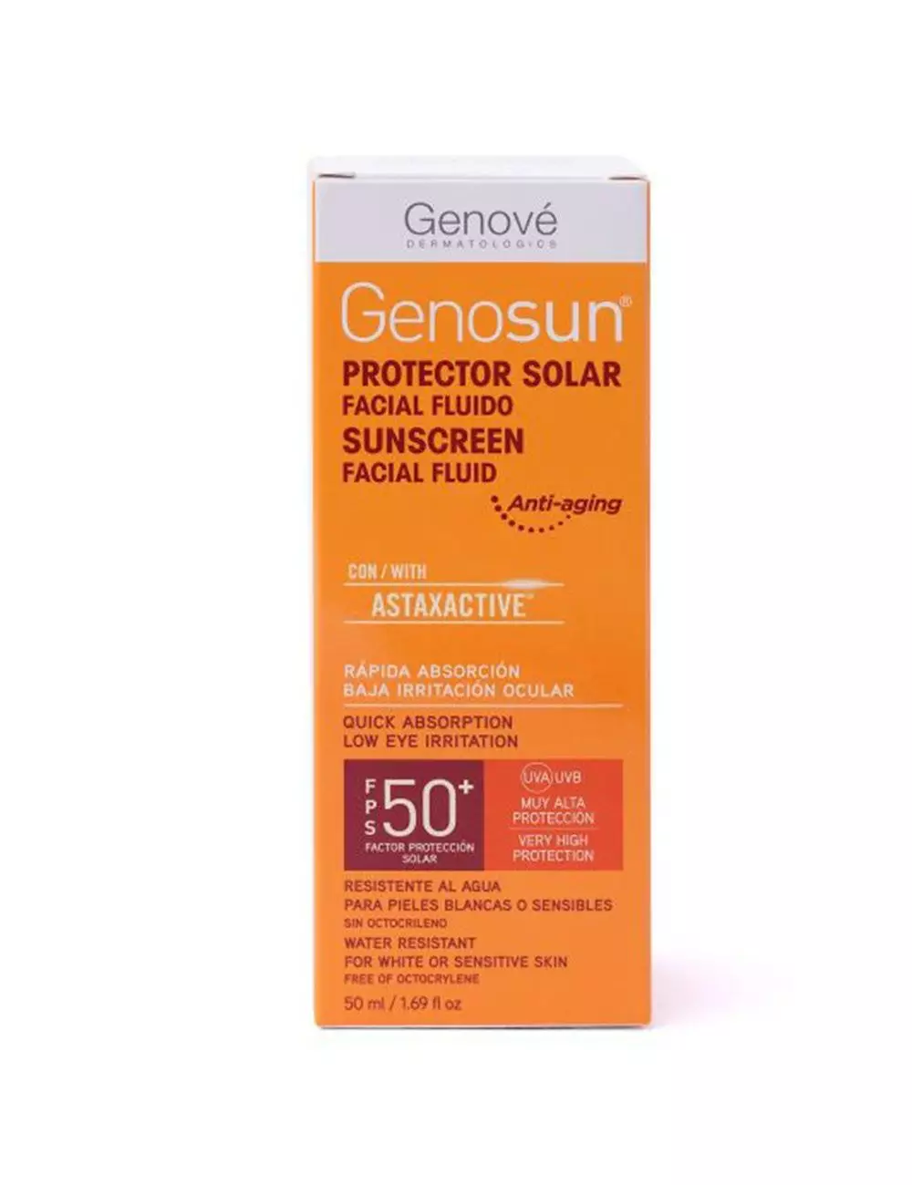 Genové Genosun Facial Fluido FPS50+ 50 mL