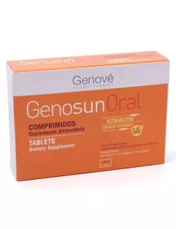 Genosun Oral - Vitamina E 720 mg | Caja con 30 Comprimidos | Genové