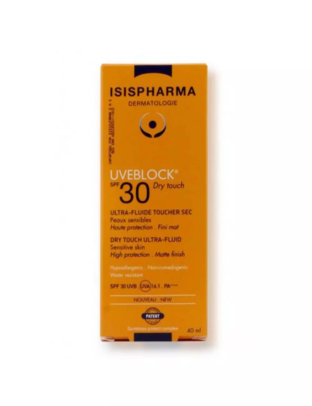Isis Pharma UveBlock FPS30+ Ultra Fluido Toque Seco 40 mL