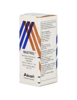 Maxitrol® 3500 UI / 6000 UI / 1mg - 5ml (Neomicina, Polimixina B, Dexametasona) - Alcon - RX