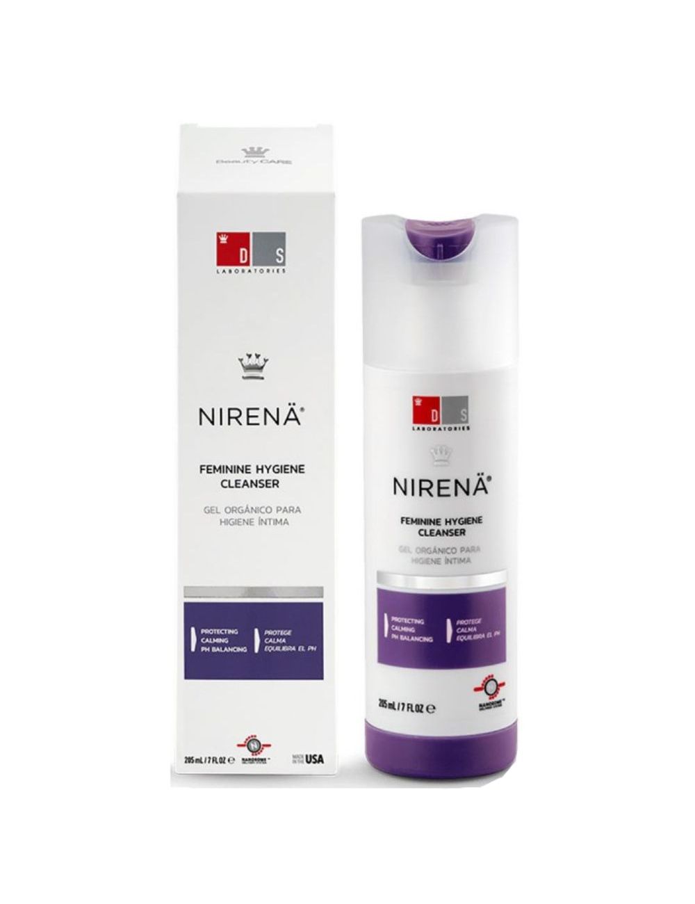 Nirenä Gel Orgánico Para Higien Íntima Con 120 mL