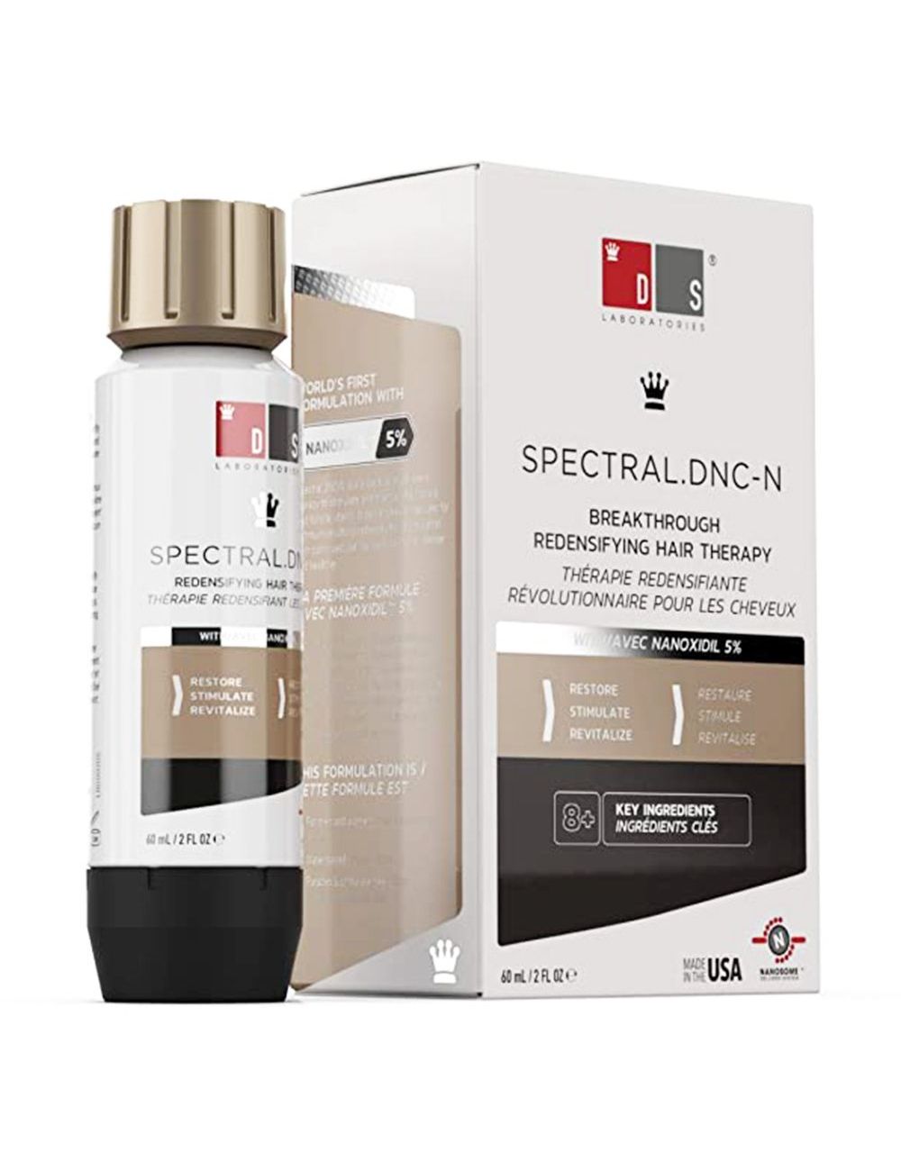 Spectral DNC-N Tratamiento Anticaída Con 60 mL