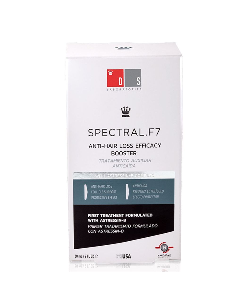 Spectral F7 Tratamiento Auxiliar Para Alopecia Con 60 mL