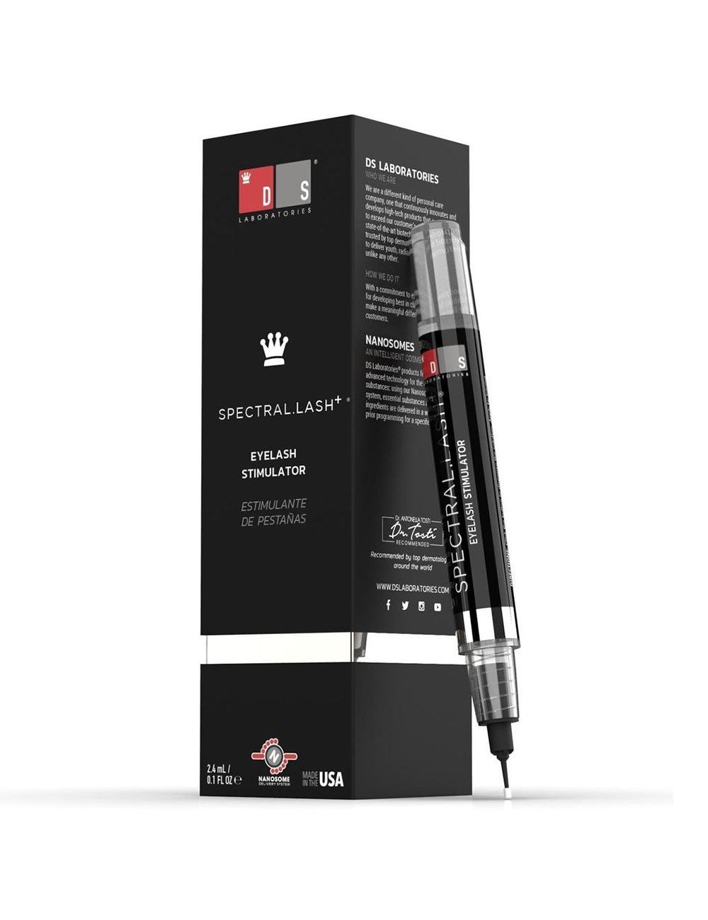 Spectral Lash Estimulante Par Pestañas 2.4 mL