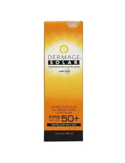Dermage Solar Crema Ligera 50 mL Con Color FPS50+