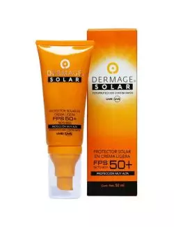 Advaita Dermage Solar Crema Ligera Tacto Seco FPS50+ 50 mL