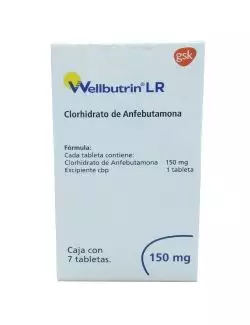 Wellbutrin LR 150 mg Caja Con 7 Tabletas