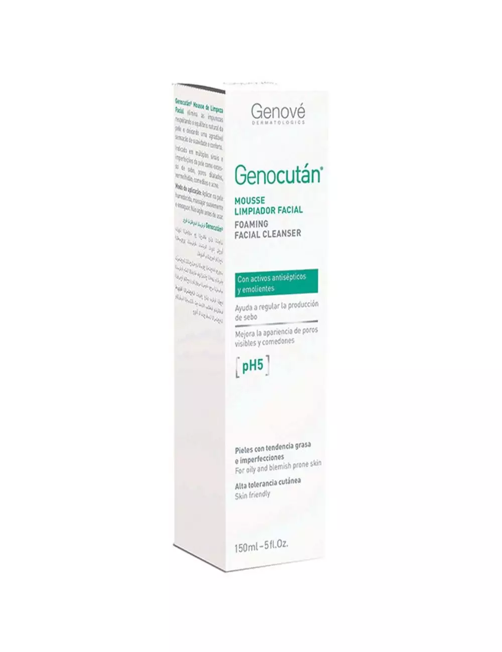 Genocutan Mousse Limpiador Facial 150Ml