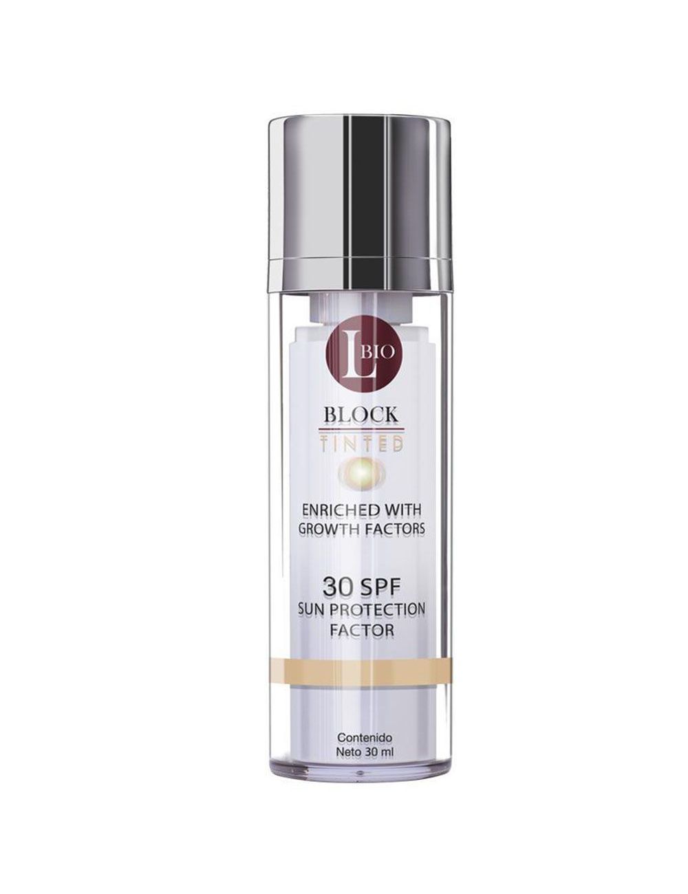 Livecells Bloqueador Solar Lbio Block Tinted Fps 30 30 mL