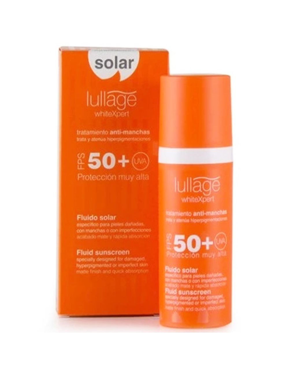 Lullage WhiteXpert Fluido Solar Anti-Manchas FPS50+ 50 ml