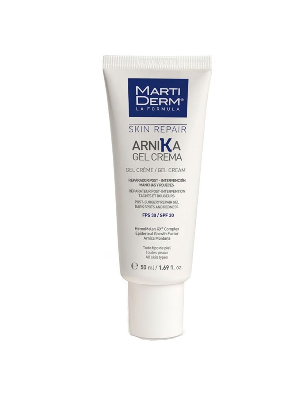 Martiderm Arnika Gel Crema FPS30 Con 50 mL
