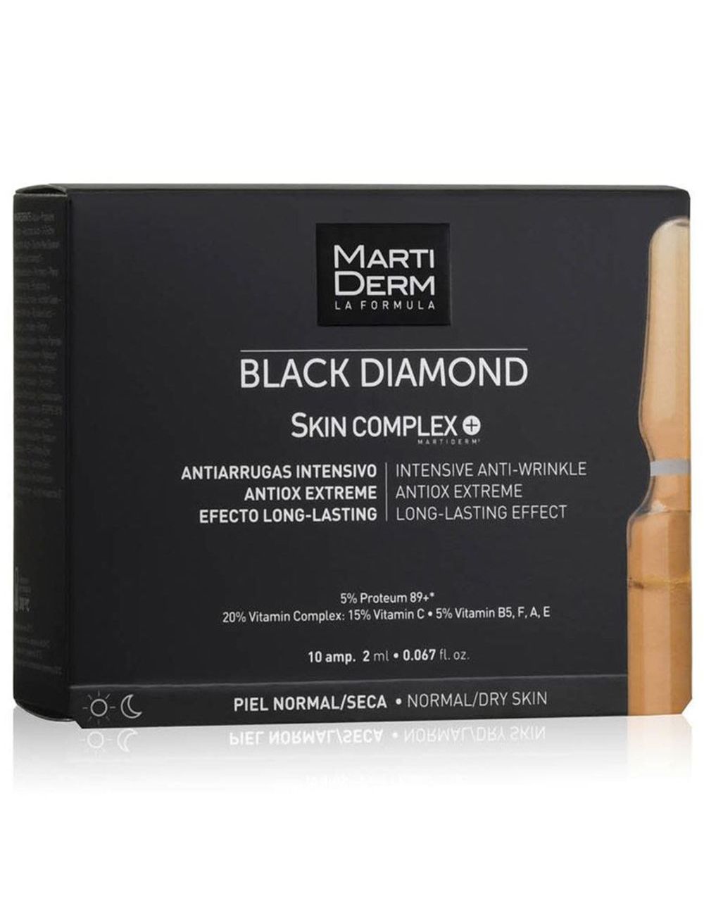 Martiderm Black Diamond Skin Complex 10 Ampolletas