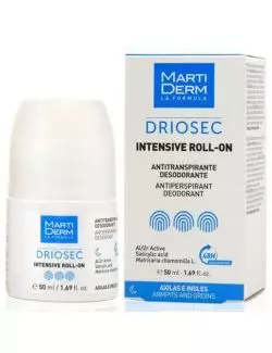 Martiderm Driosec Intensive Roll-On Axilas e Ingles 50 mL